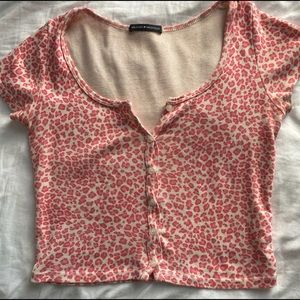 cheetah brandy melville top